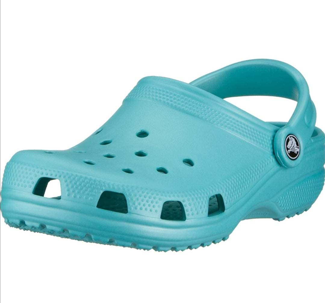 Zapatos Crocs Turquesa Talla 9 (25-26) – Bebé Confortable