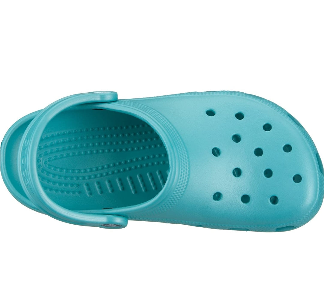 Zapatos Crocs Turquesa Talla 9 (25-26) – Bebé Confortable