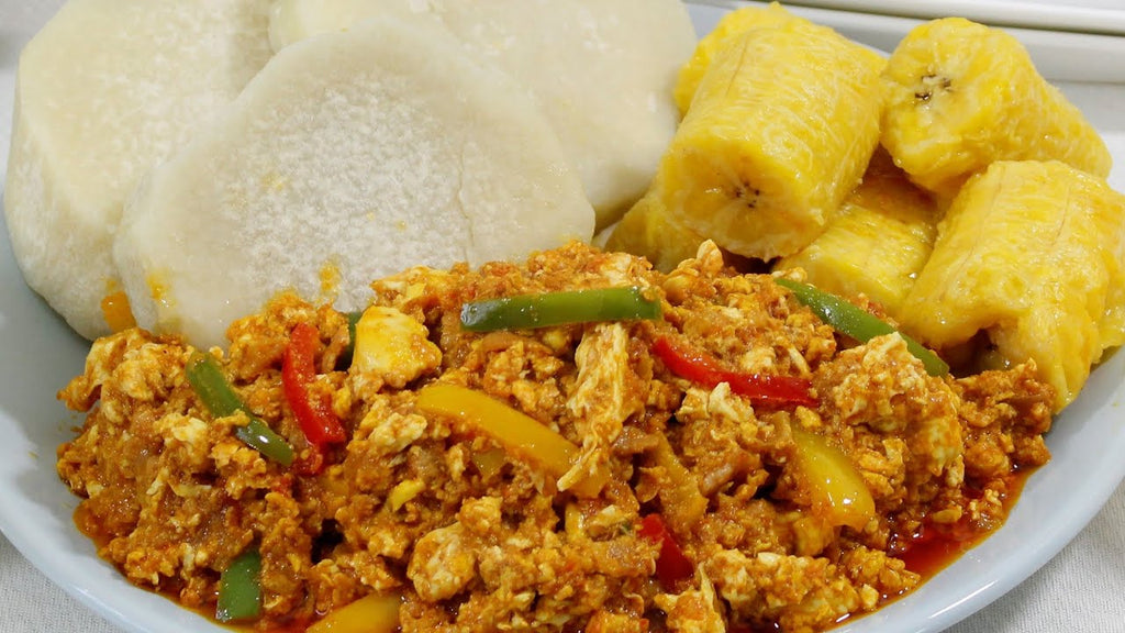 Nigerian breakfast| Yam and Egg Sauce