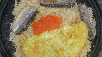 Ghanaian oiled rice
