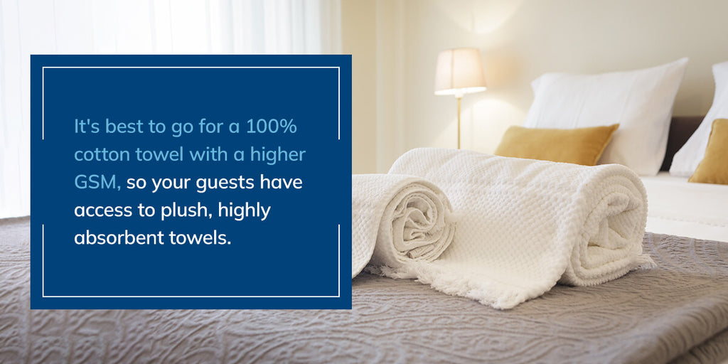 hotel towel options