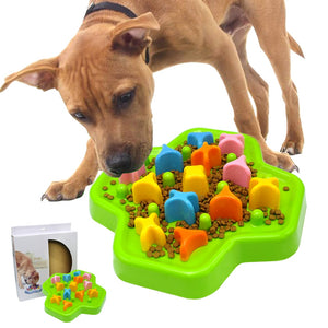 dog feeding puzzle