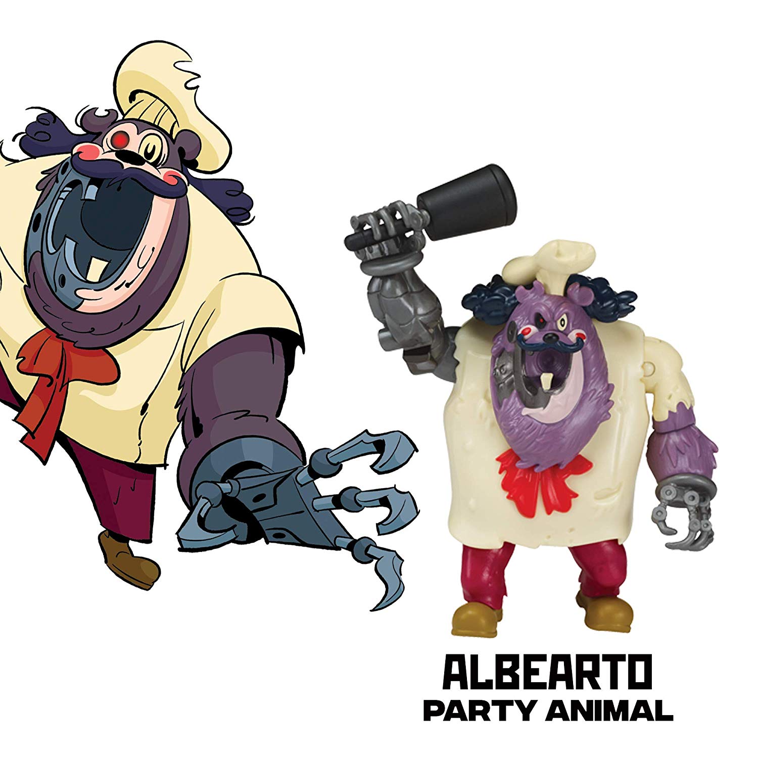 tmnt albearto figure