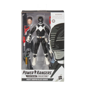 Hasbro Power Rangers Lightning Collection Mighty Morphin Power Rangers Black Ranger - PRE-ORDER