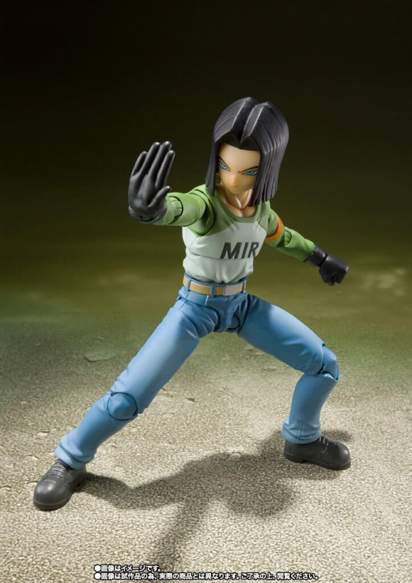Tamashii Nations S H Figuarts Android 17 Universe Survival Saga Angel Grove Toys Collectables