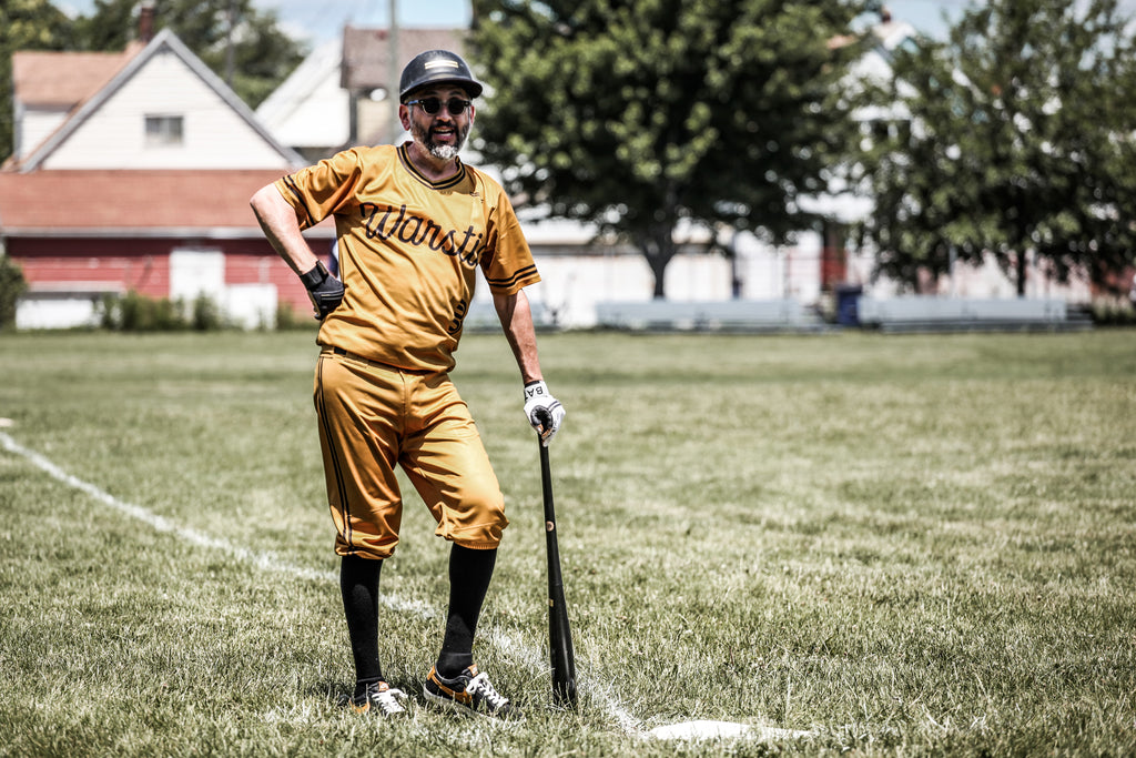 Lalo of the Warstic Woodmen getting ready to bat