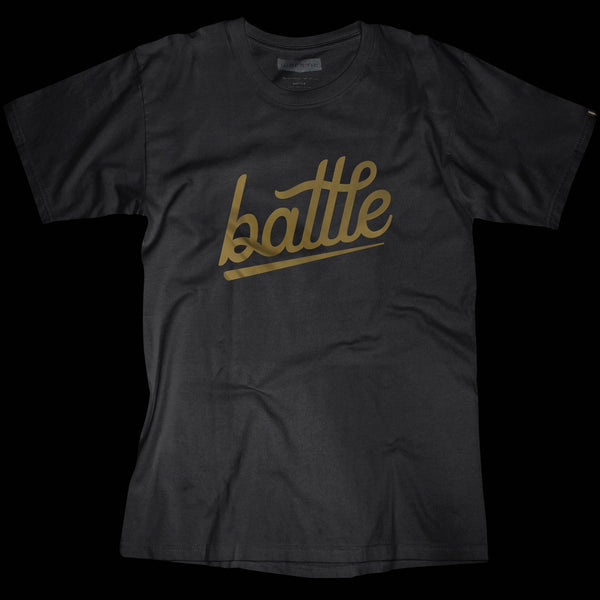 Warstic Black and Gold Battle Tee