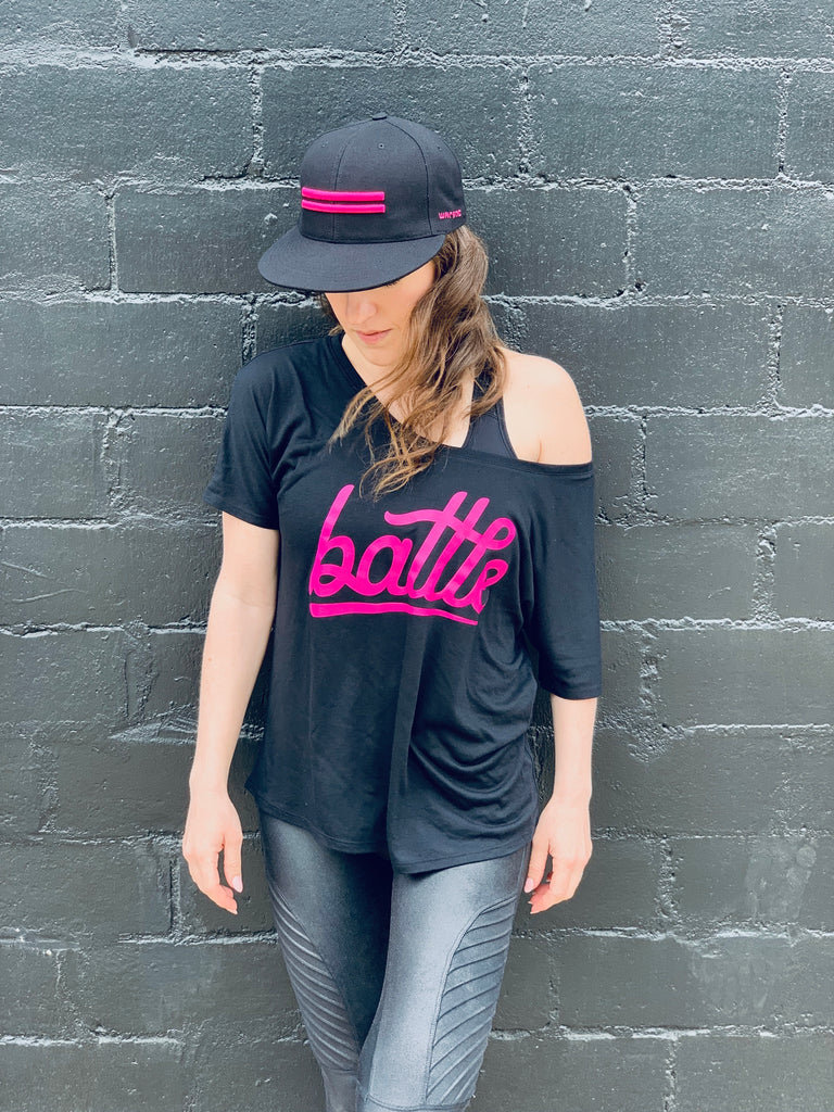Battle Breast Cancer Slouch Shirt