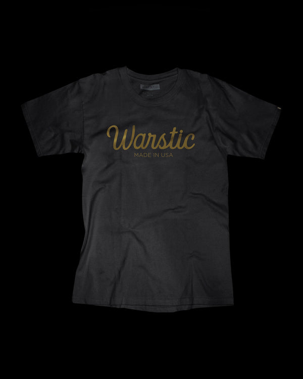 WARSTIC BASEBALL TEE (BLACK) – Warstic