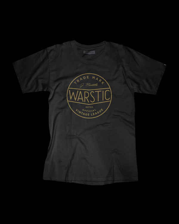 WARSTIC BASEBALL TEE (BLACK) – Warstic