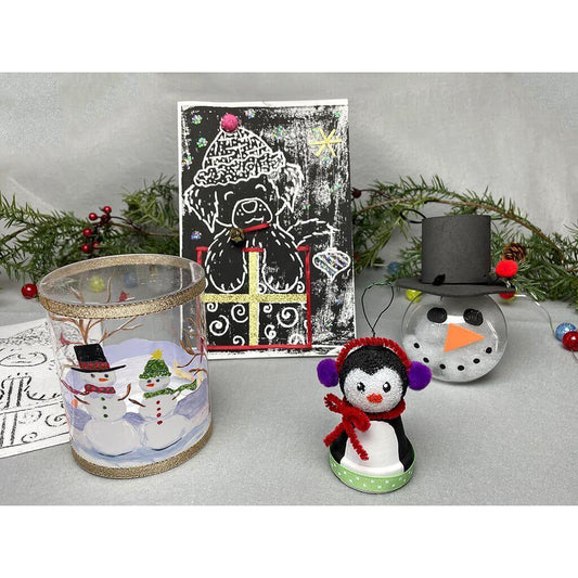 Christmas Craft Kit - Mommy & Me Art Crafts Box – I Create Art