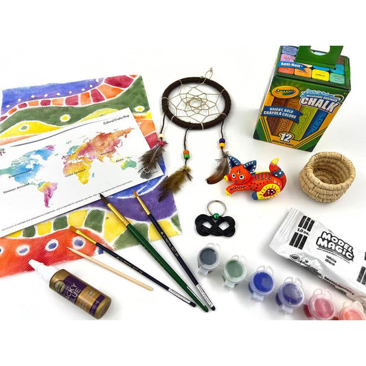 Homeschool Art Super Art Box with Art Supplies