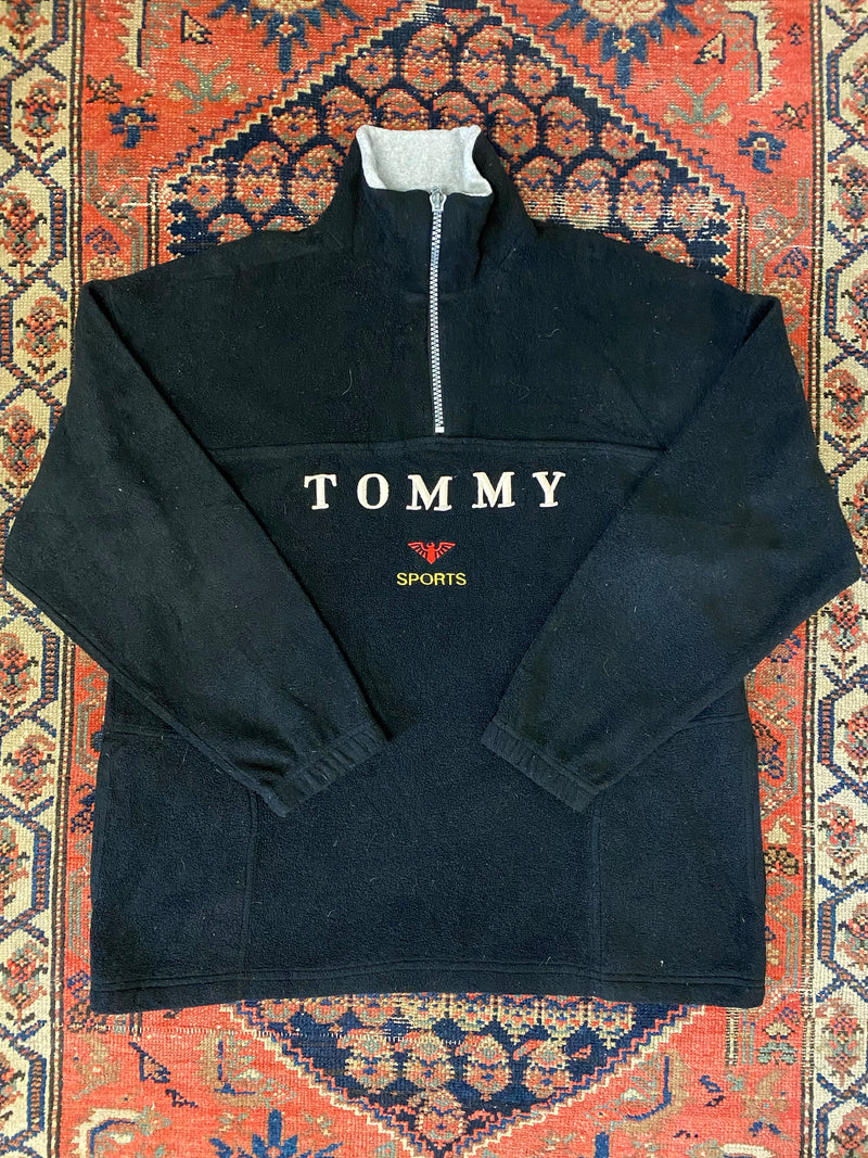 tommy sport quarter zip