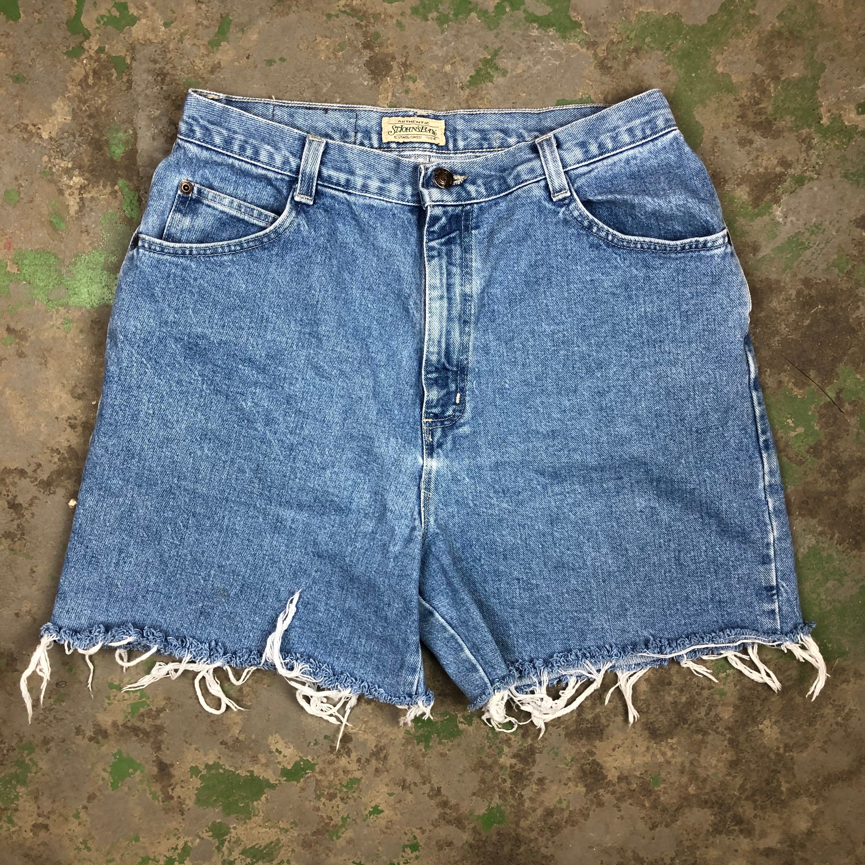 st john's bay jean shorts