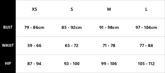 One Teaspoon Clothing Size Chart