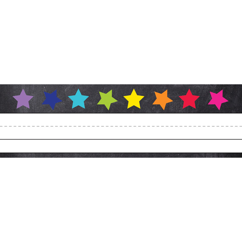 6 Pk Stars Nameplates School Girl Style Classroomdecorations