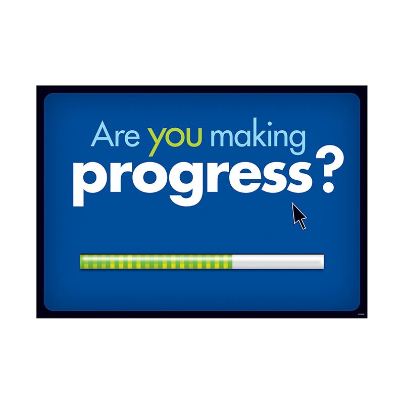 Are You Making Progress Argus Large Poster