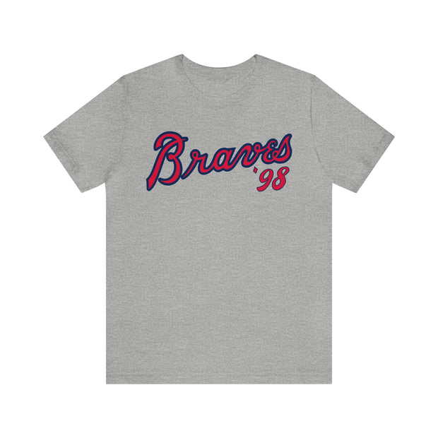 Atlanta Braves Bella Canvas V-Neck