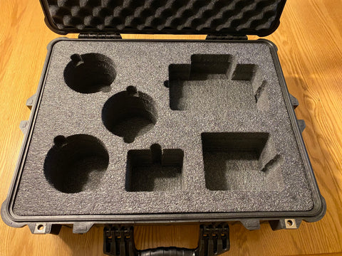 Custom Foam for Pelican 1600 case