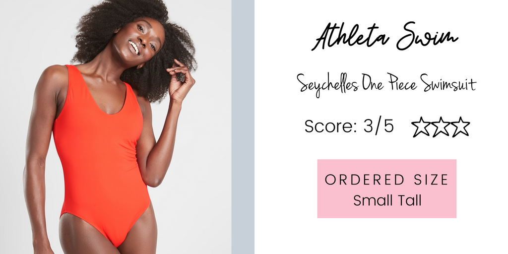Athleta Tall One-Piece Swimsuit Review 