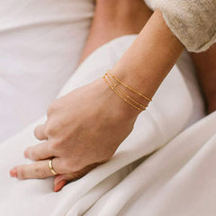 Dainty layered bracelet- Amalli Talli