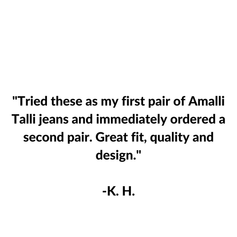 Tall girl jeans with long inseams- Amalli Talli