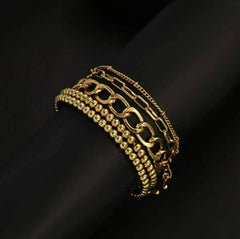 14k gold bracelet pack- Amalli Talli