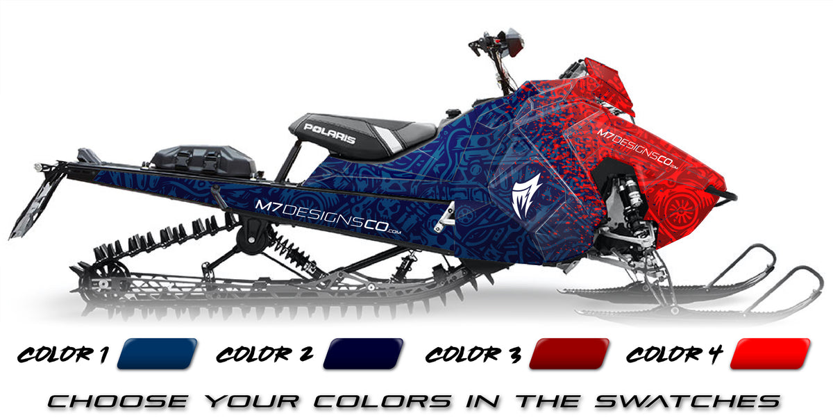 extreme race sled wraps