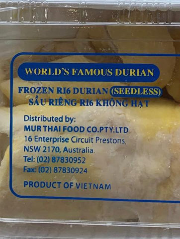 Seedless pulp durian