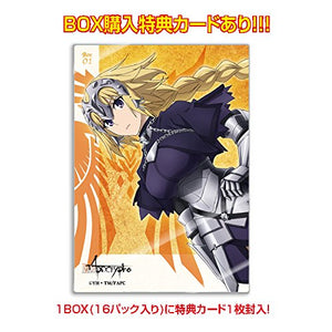 Fate Apocrypha Clear Card Collection 16 Packs Japan Fan Store