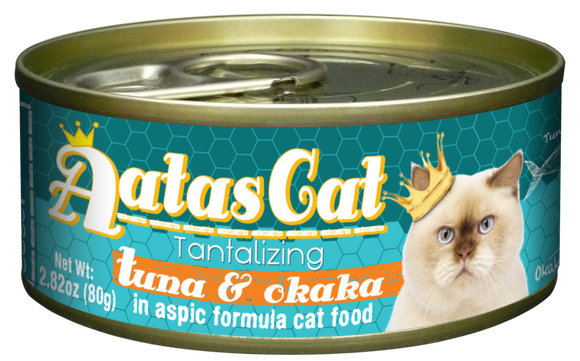 Aatas Cat Tantalizing Tuna & Okaka in Aspic 80g