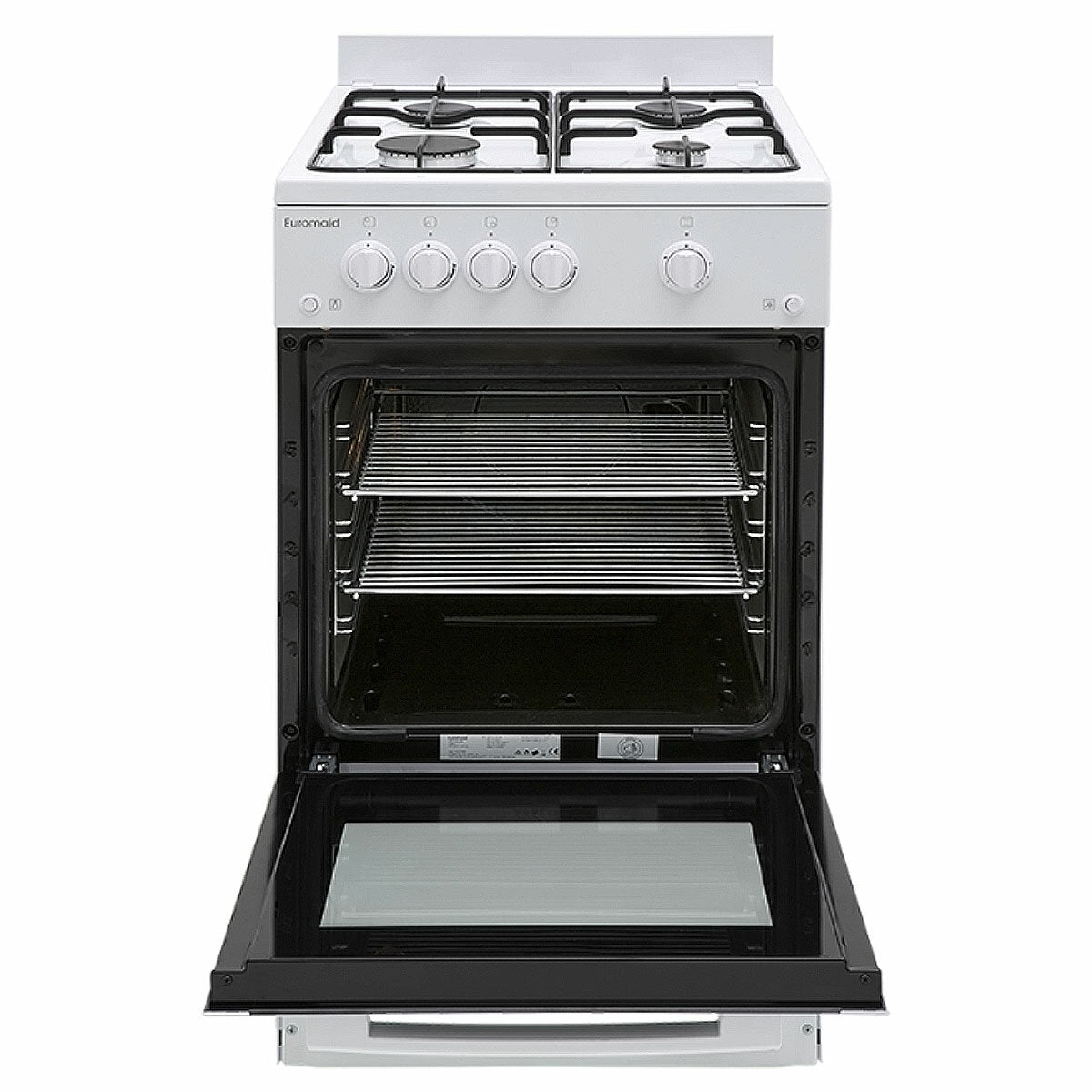 50cm gas oven with lid