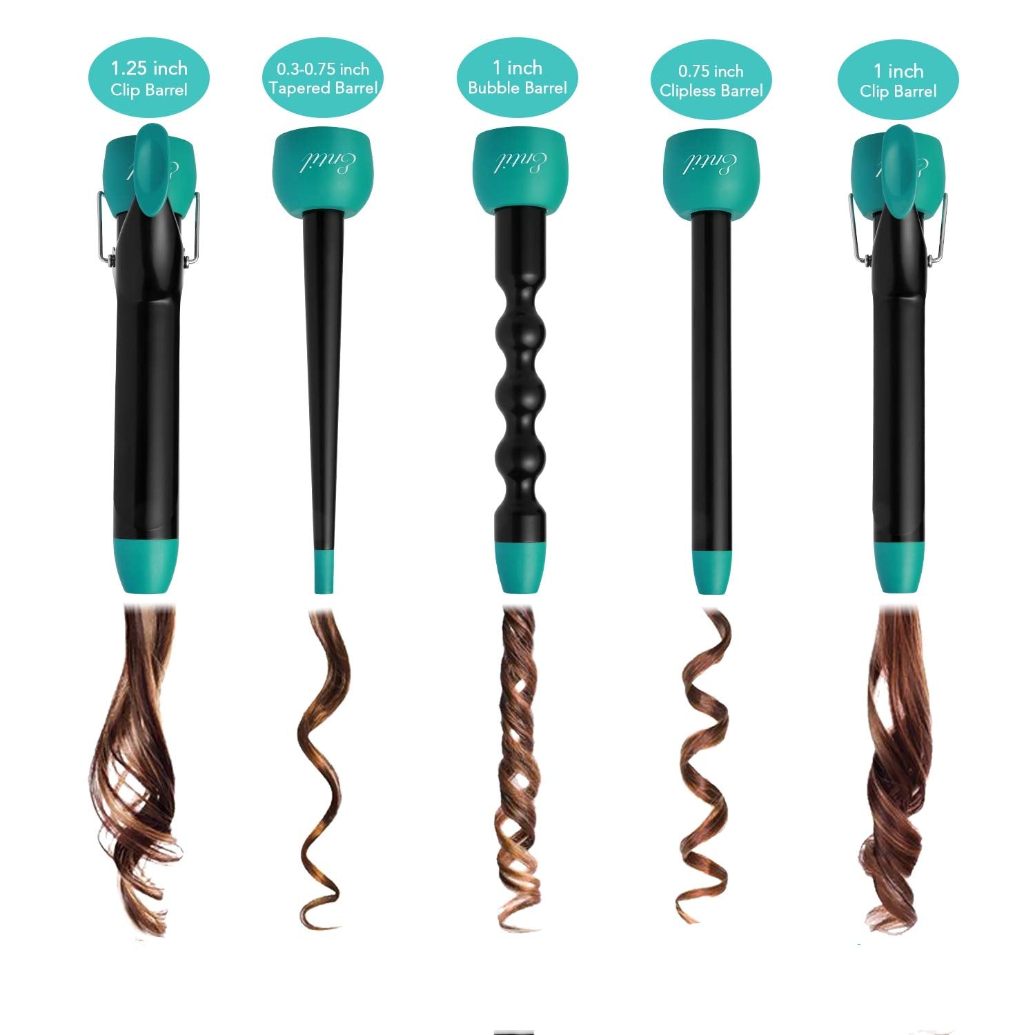 1.25 curling wand