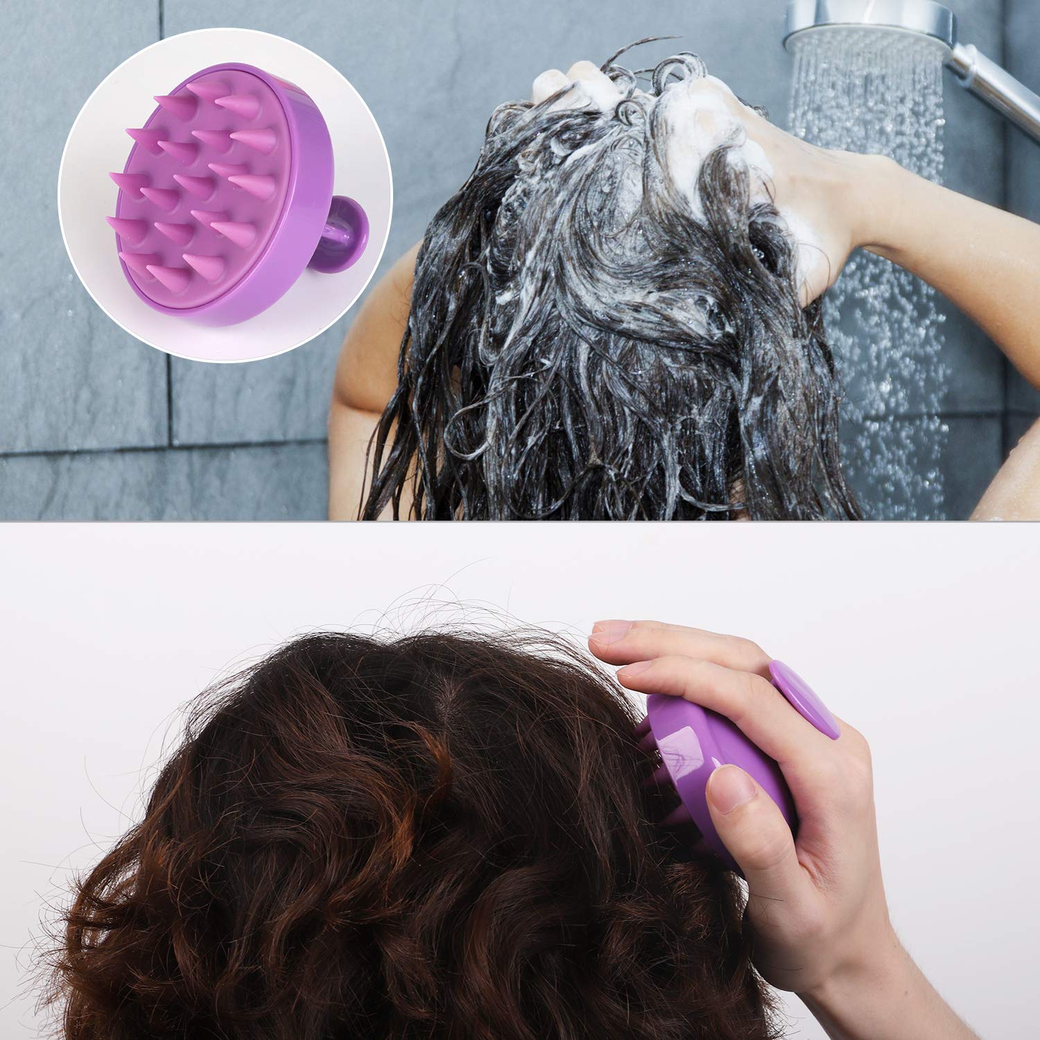 dry scalp brush