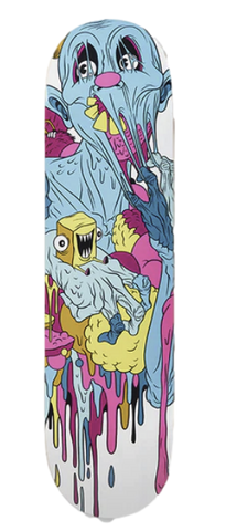 Alex Pardee Blood Bag #1 Skate Deck