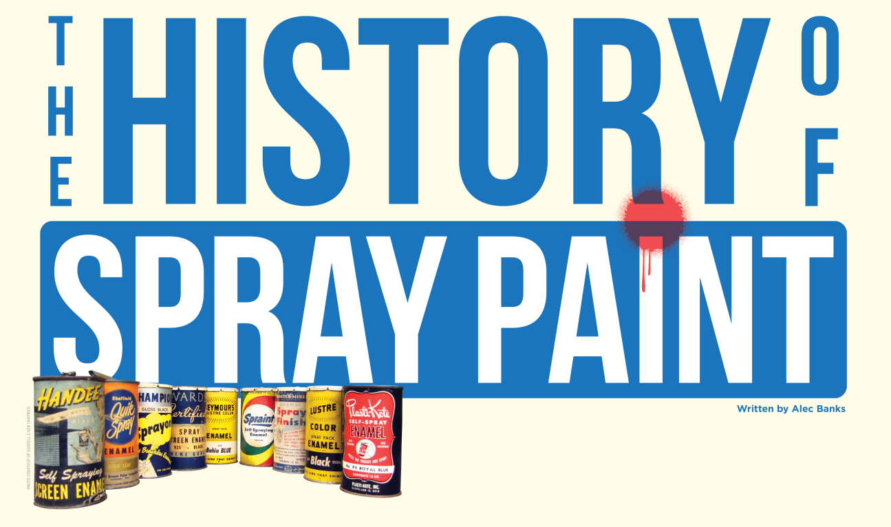 The history of spray paint