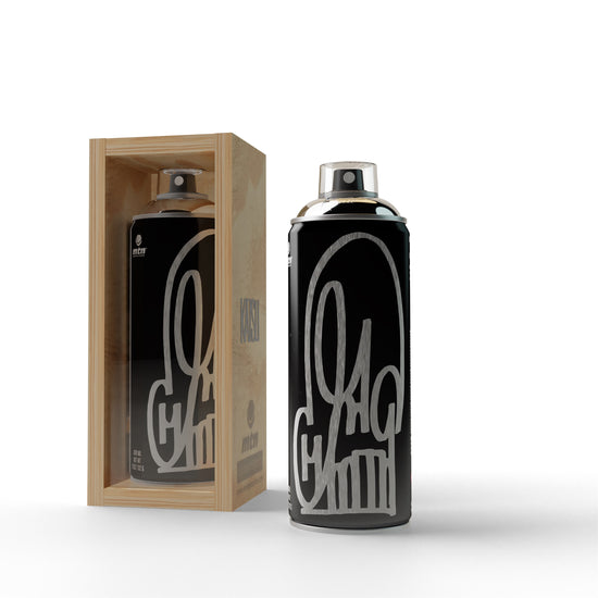 MTN Delta x Ruyzdael Limited Edition Spray Paint 400ml, Matt Black