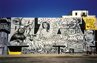 Mister Cartoon, L.A. Wall, Downtown Los Angeles, Circa 2001.