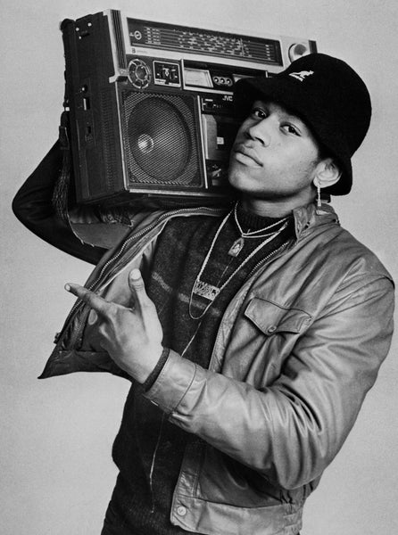 Janette Beckman. LL Cool J NYC. 1985. Courtesy of the photographer.