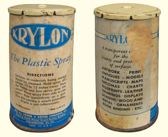 krylon plastic spray