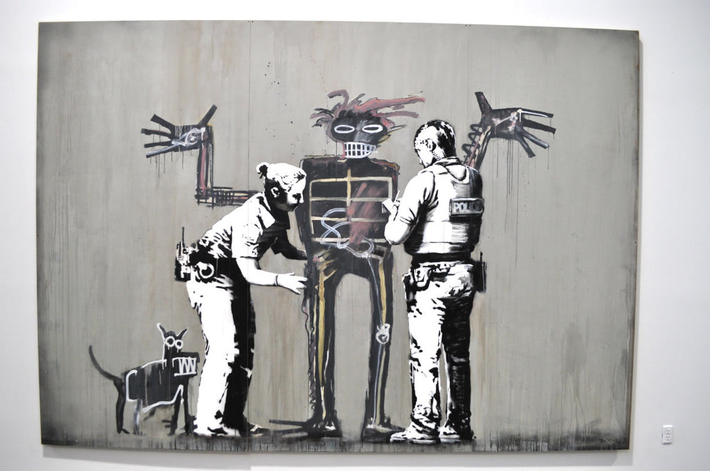 Banksy in “Beyond the Streets.” Photo courtesy Colony Little.