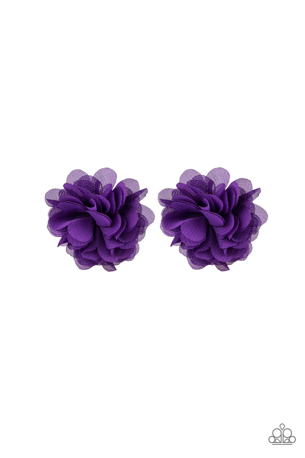 purple hair accessories