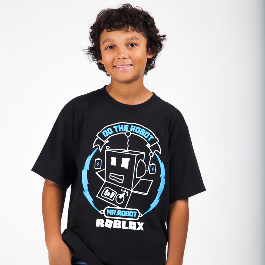 Do The Robot Tee Black Bwroblox - journeys bwroblox