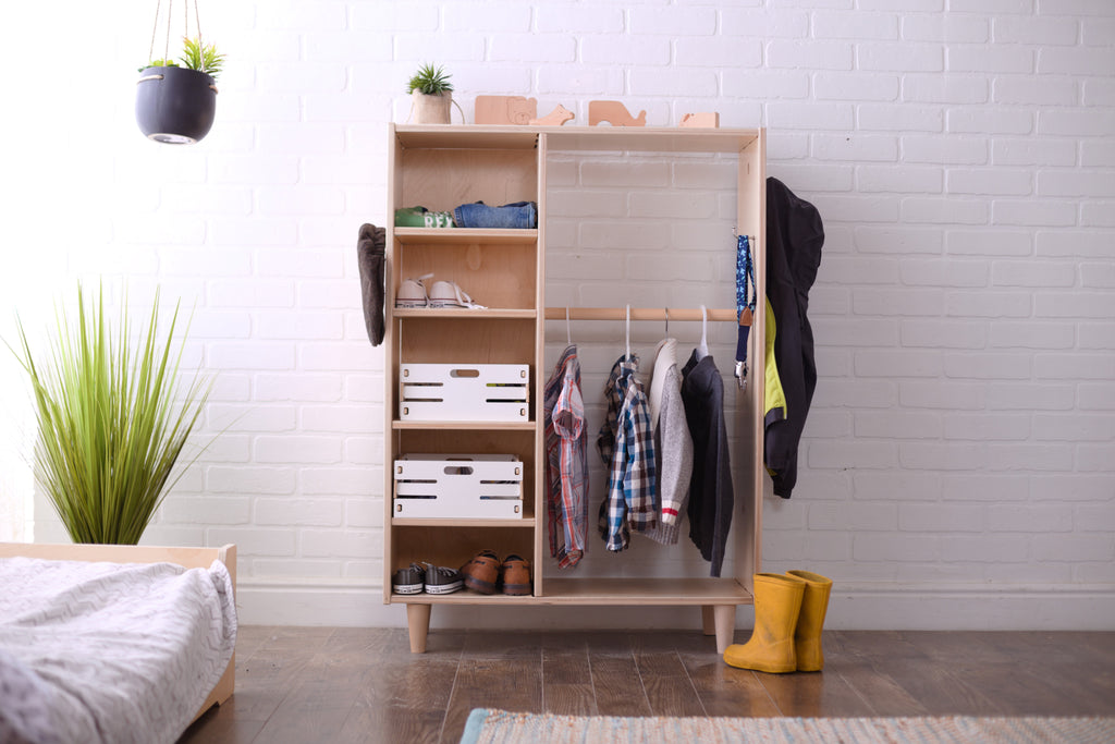 childrens wooden wardrobes