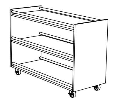 Moveable Outdoor Shelving