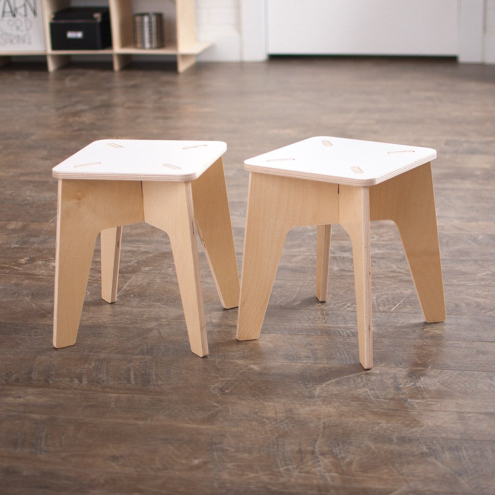 wooden stools for children