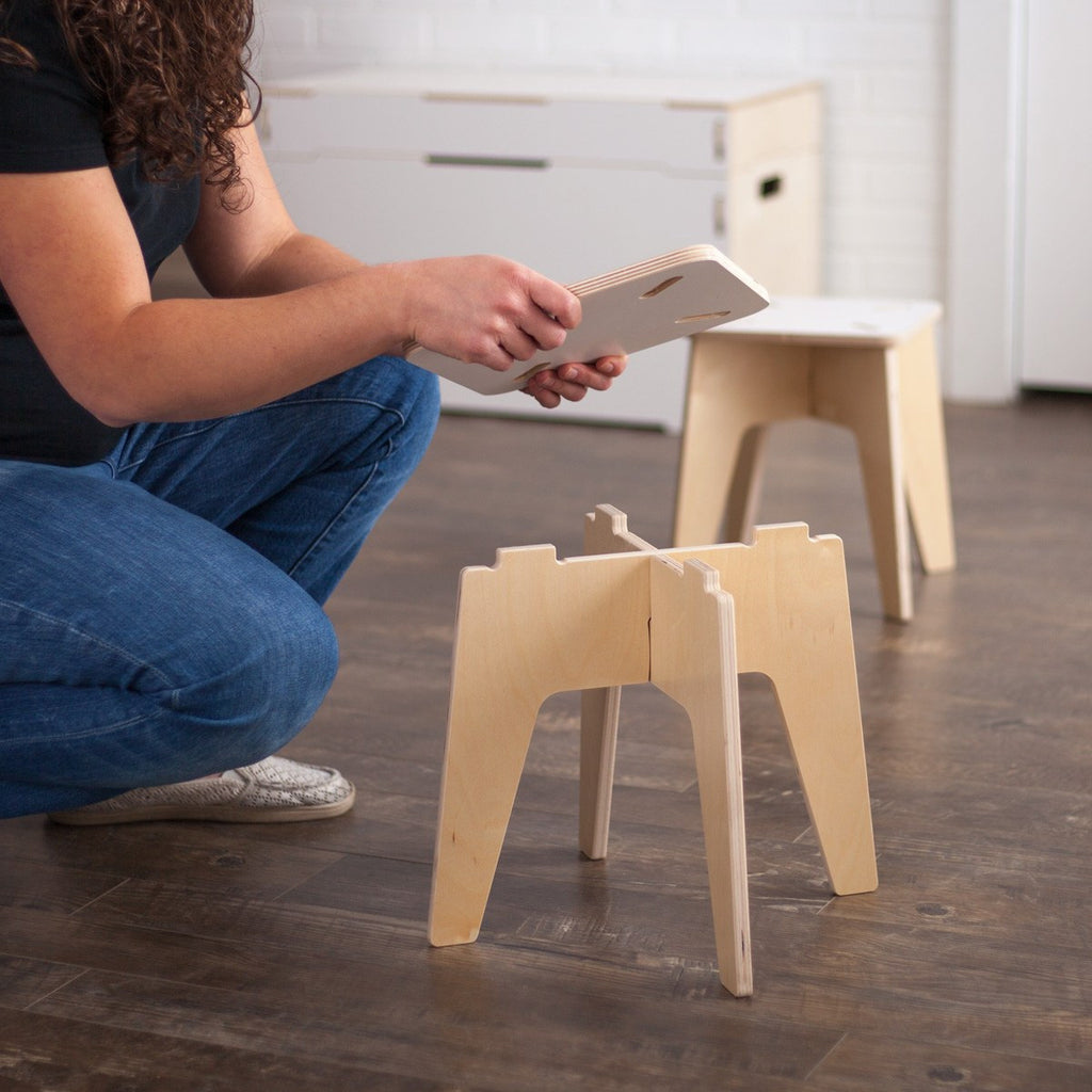 kids sitting stool