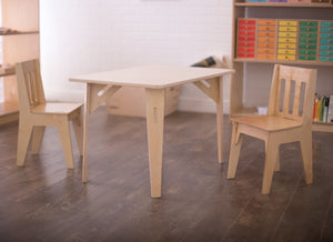 child sized table and chairs