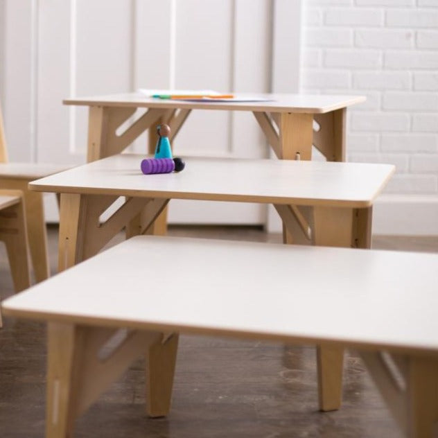 Small Chair Polished Without Arms – Montessori Materials, Learning