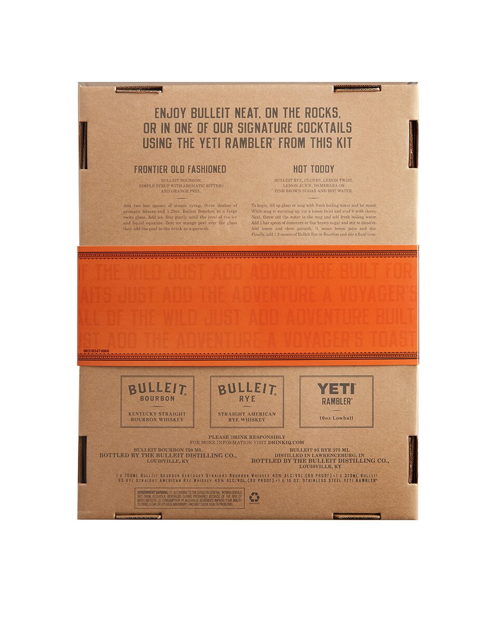 Bulleit Bourbon YETI Outdoor Pack Alky